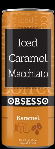 DİMES OBSESSO COFFE 250 ML TNK CARAMEL MACCHİATO. ürün görseli