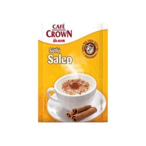 ÜLKER CAFE CROWN SÜTLÜ SALEP 15 GR. ürün görseli