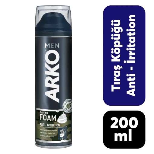 ARKO TIRAŞ KÖPÜĞÜ 200 ML  ANTI-IRRITATION. ürün görseli