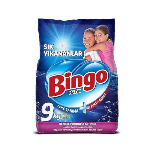 BİNGOMATİK 9 KG RENKLİ&BEYAZ. ürün görseli