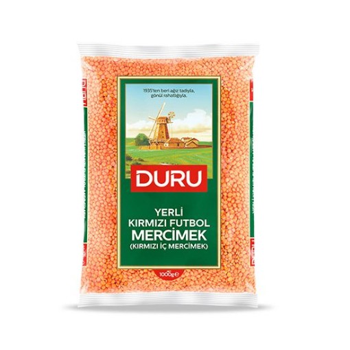 DURU BAK. 1000GR KIRMIZI MERCİMEK. ürün görseli