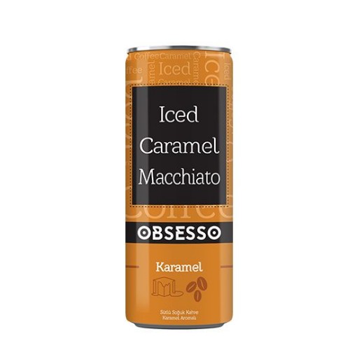 DİMES OBSESSO COFFE 250 ML TNK CARAMEL MACCHİATO. ürün görseli