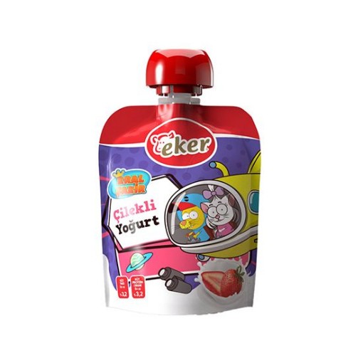 EKER KRAL ŞAKİR 65 GR ÇİLEKLİ. ürün görseli