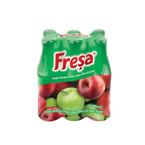 FREŞA 6'LI SODA ELMALI 200 ML. ürün görseli