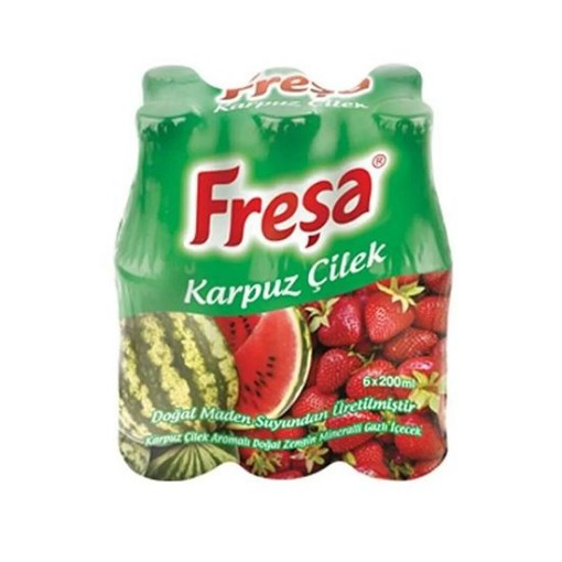 FREŞA 6'LI SODA KARPUZ-ÇİLEK 200 ML. ürün görseli