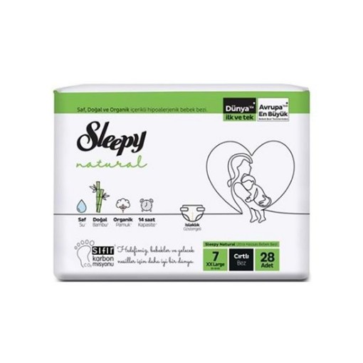 SLEEPY BEBEK BEZİ 2 X JUMBO ( 7 ) 28 Lİ. ürün görseli