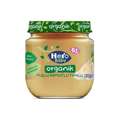 HERO 120 GR KVN ORGANİK MUZLU ARTM.YUL. 5982-09. ürün görseli