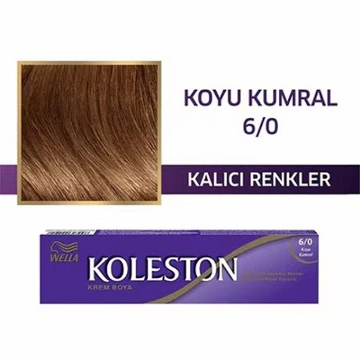 KOLESTON TÜP 6/0  KOYU KUMRAL. ürün görseli
