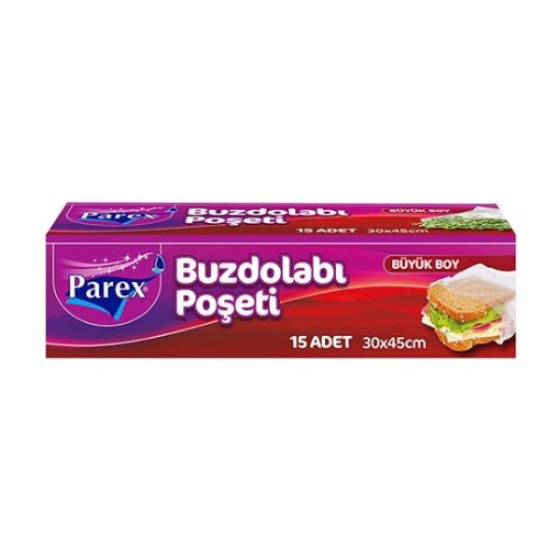 PAREX BUZDOLABI POŞETİ BÜYÜK 15 Lİ. ürün görseli