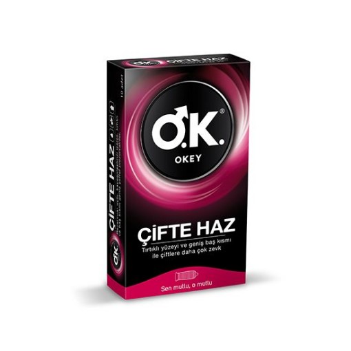 OKEY PREZERVATİF 10 LU ÇİFTE HAZ. ürün görseli