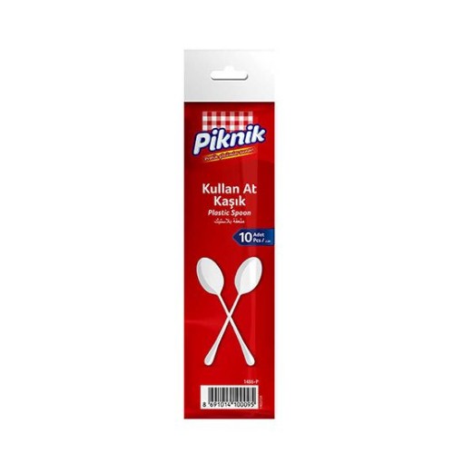 PİKNİK 1486-P BÜYÜK KAŞIK 10 LU. ürün görseli