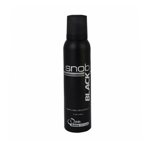 SNOB DEO 150 ML MEN BLACK. ürün görseli