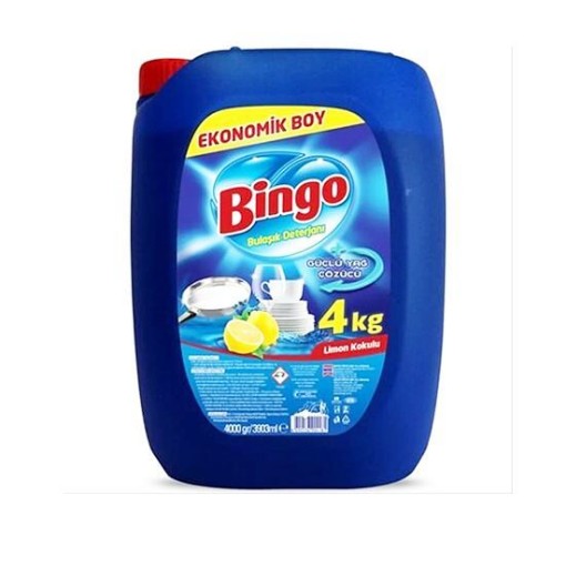 BİNGO BULAŞIK DETERJANI 4 KG LİMON. ürün görseli