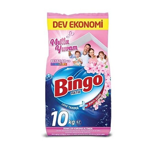 BİNGOMATİK 10 KG RENKLİ&BEYAZ. ürün görseli
